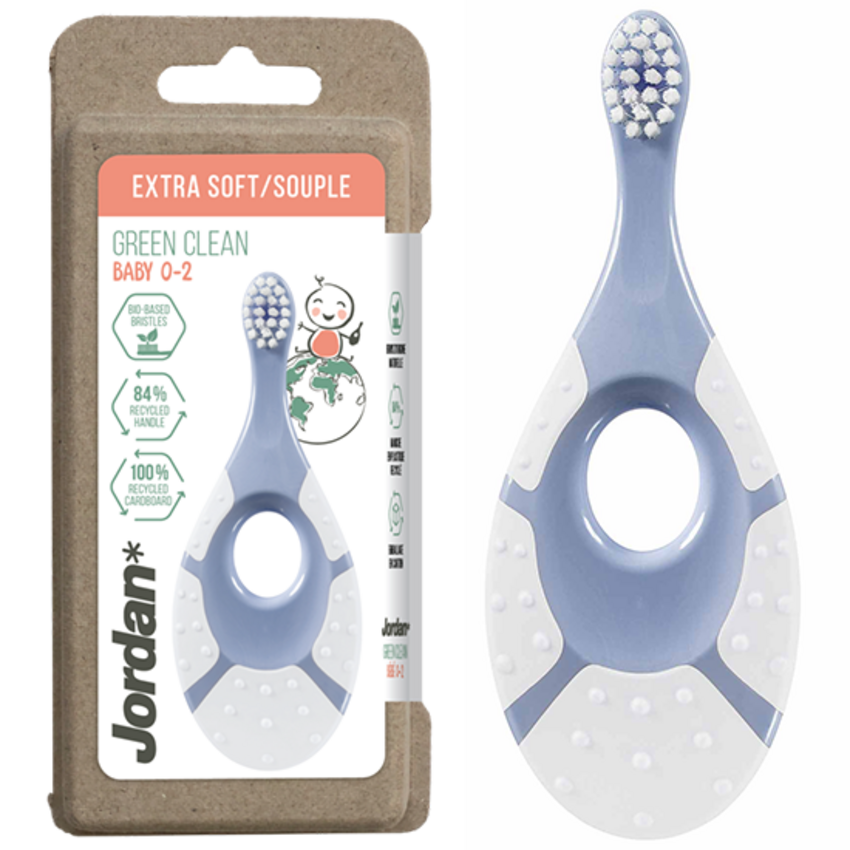 Jordan Jordan Green Clean Baby Tandenborstel - 0-2 jaar