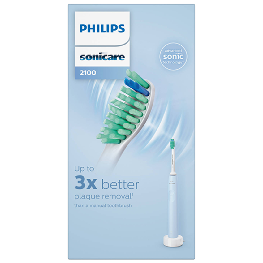 Philips Sonicare 2100 Light Blue HX3651/12 Philips Philips Sonicare 2100 Light Blue HX3651/12