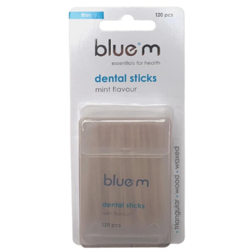 BlueM BlueM Dental Tandenstokers Mint - 120 stuks