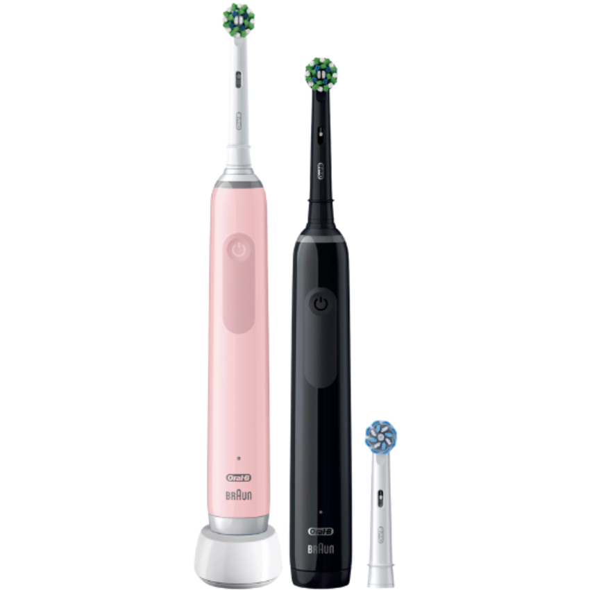 Oral-B Oral-B PRO 3 3900 Pink + Extra Body Black Duo Edition