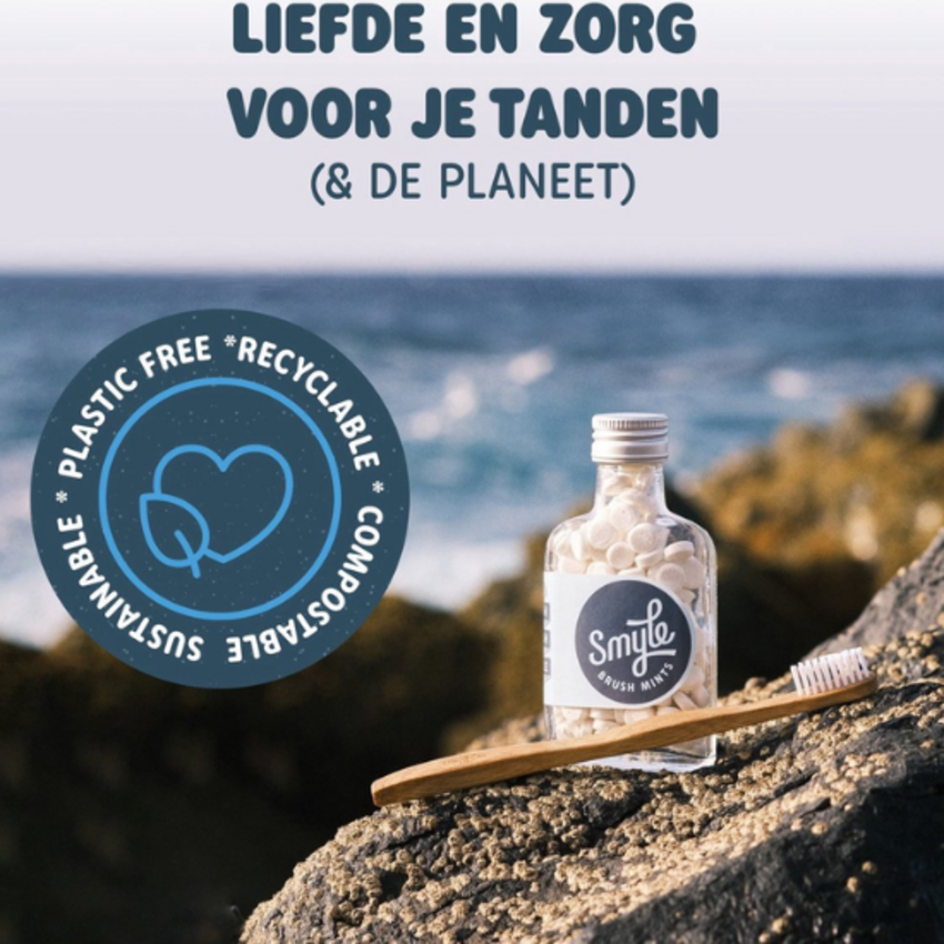 Smyle Smyle Tandpasta Navul Tabs - Zonder Fluoride - 65 stuks