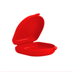 Gebitsbakje voor Beugels en Bitjes - Rood - Small