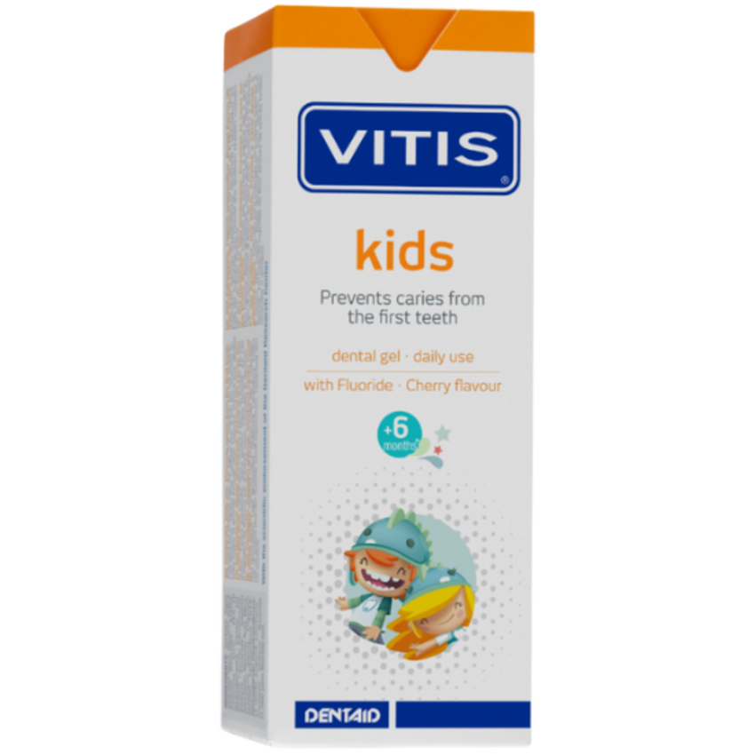 Vitis Vitis Kids Cherry Gel Tandpasta - 50 ml