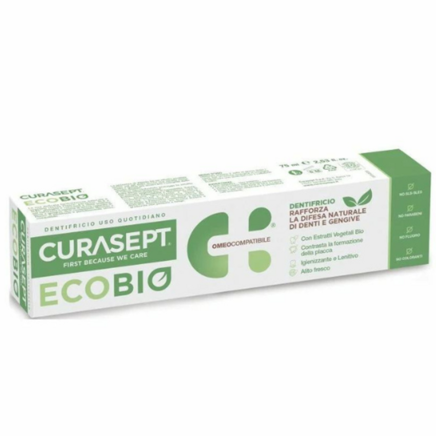 Curasept Curasept EcoBio Tandpasta - 75 ml