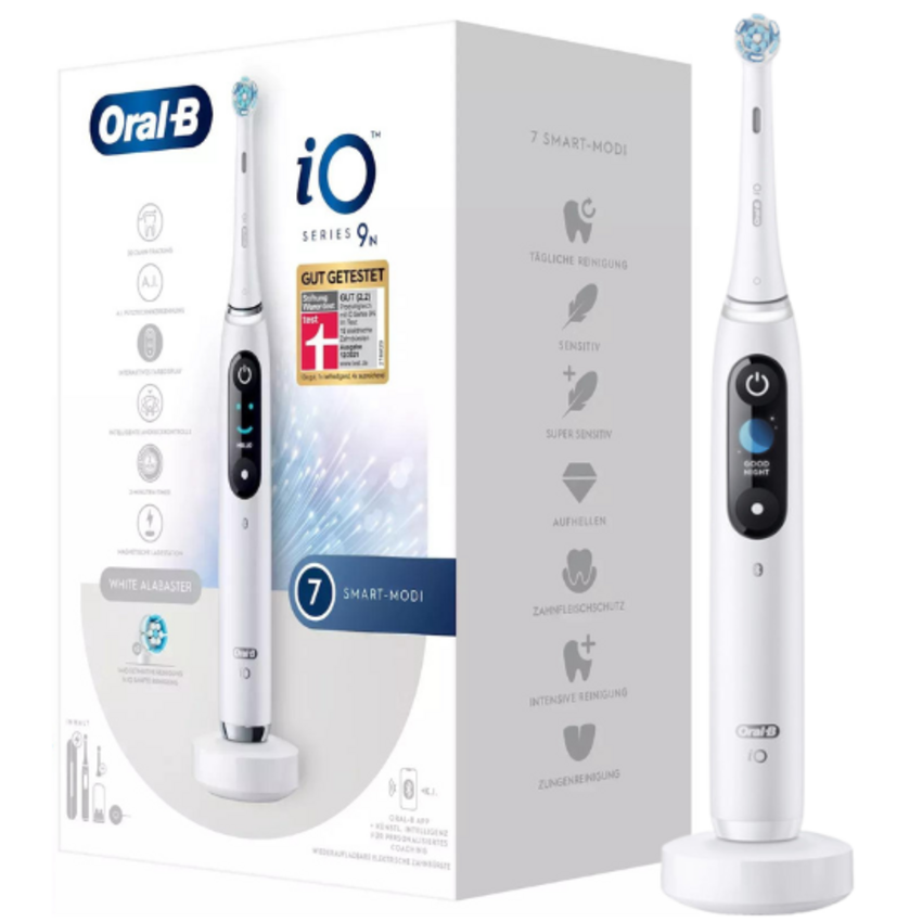 Oral-B Oral-B iO Series 9N White Alabaster Elektrische Tandenborstel