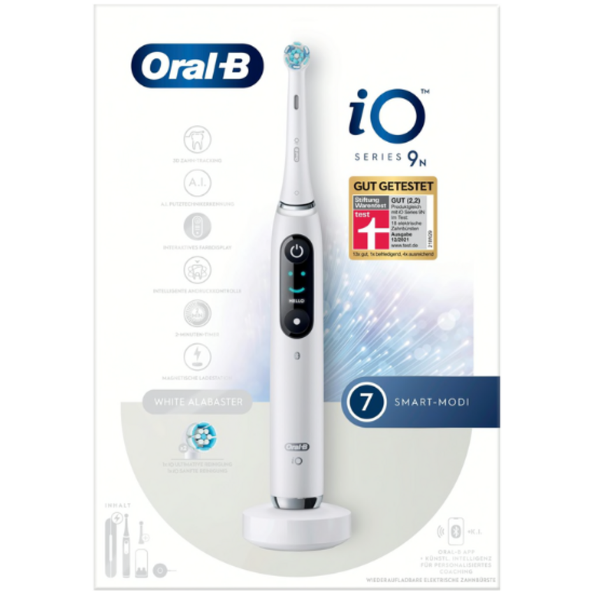 Oral-B Oral-B iO Series 9N White Alabaster Elektrische Tandenborstel