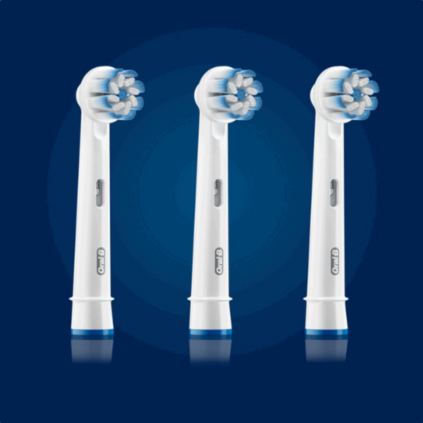 Oral-B Sensitive Clean opzetborstels - 3 stuks Oral-B Oral-B Sensitive Clean opzetborstels - 3 stuks