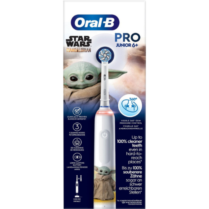 Oral-B Oral-B PRO Junior 6+ Star Wars Mandalorian Elektrische Tandenborstel