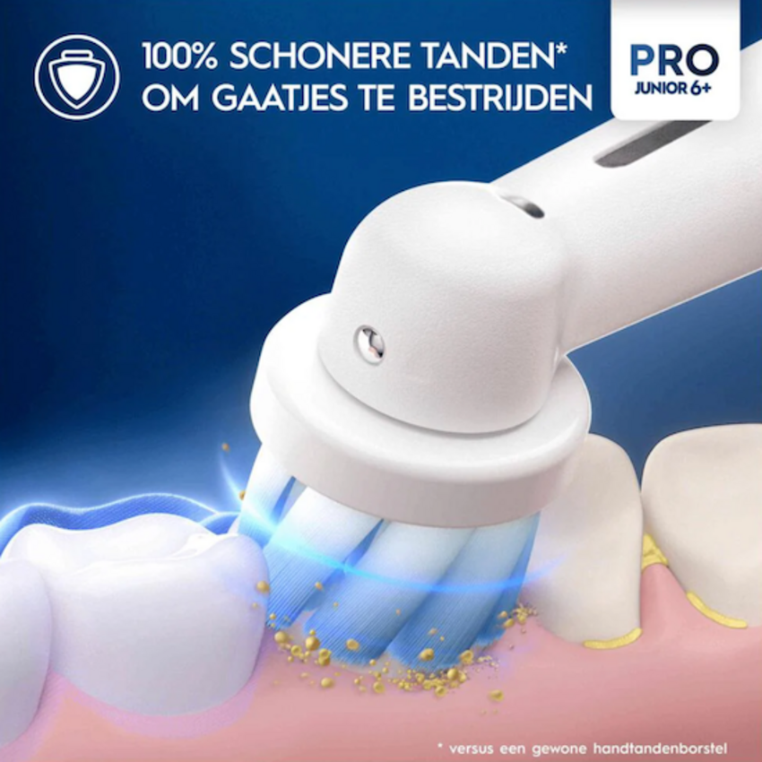 Oral-B Oral-B PRO Junior 6+ Groen Elektrische Tandenborstel