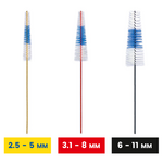 Lactona Lactona EasyDent Type A 2,5-5mm geel - 200 stuks