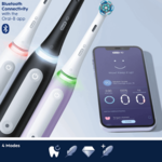 Oral-B iO Series 4 White + OxyJet Monddouche Oral-B Oral-B iO Series 4 White + OxyJet Monddouche