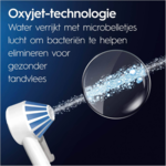 Oral-B iO Series 4 White + OxyJet Monddouche Oral-B Oral-B iO Series 4 White + OxyJet Monddouche