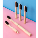 Happy Tabs Bamboe Opzetborstels - 4 stuks Happy Tabs Happy Tabs Bamboe Opzetborstels - 4 stuks