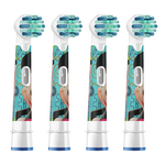 Oral-B Oral-B Kids Mickey opzetborstels - 4 stuks - Voordeelverpakking