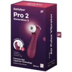 Satisfyer Satisfyer Pro 2 - Generation 3 App Controlled - Wijnrood