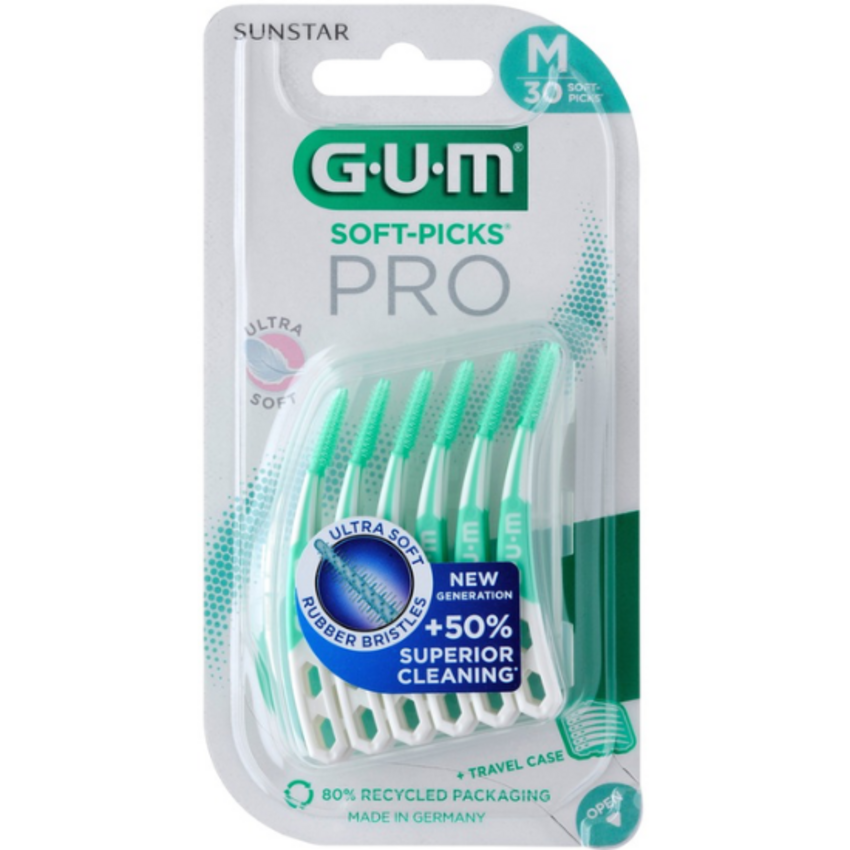 GUM GUM Soft-Picks PRO Medium - 30 stuks