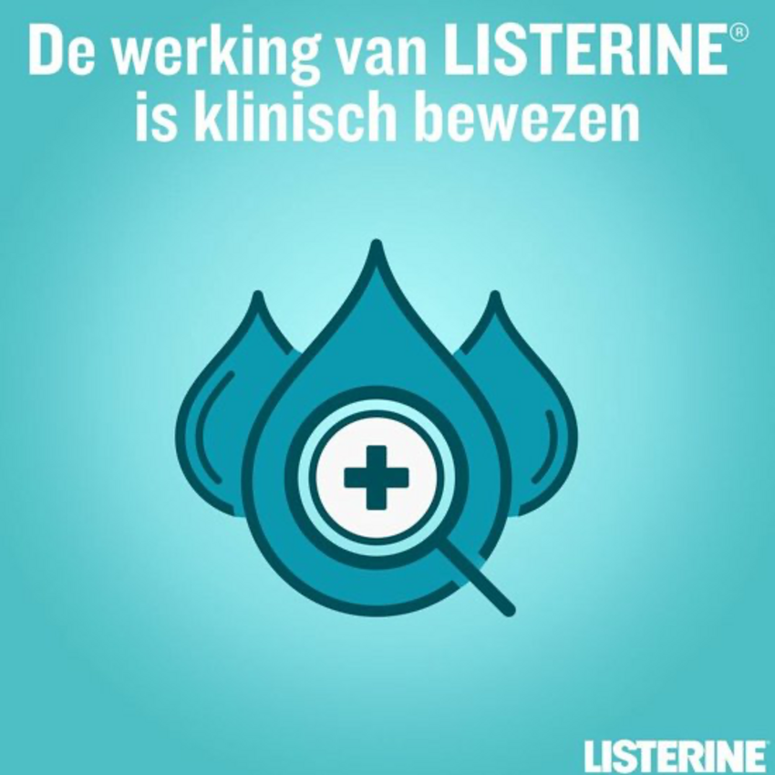Listerine Cool Mint Mondwater - 600 ml Listerine Listerine Cool Mint Mondwater - 600 ml