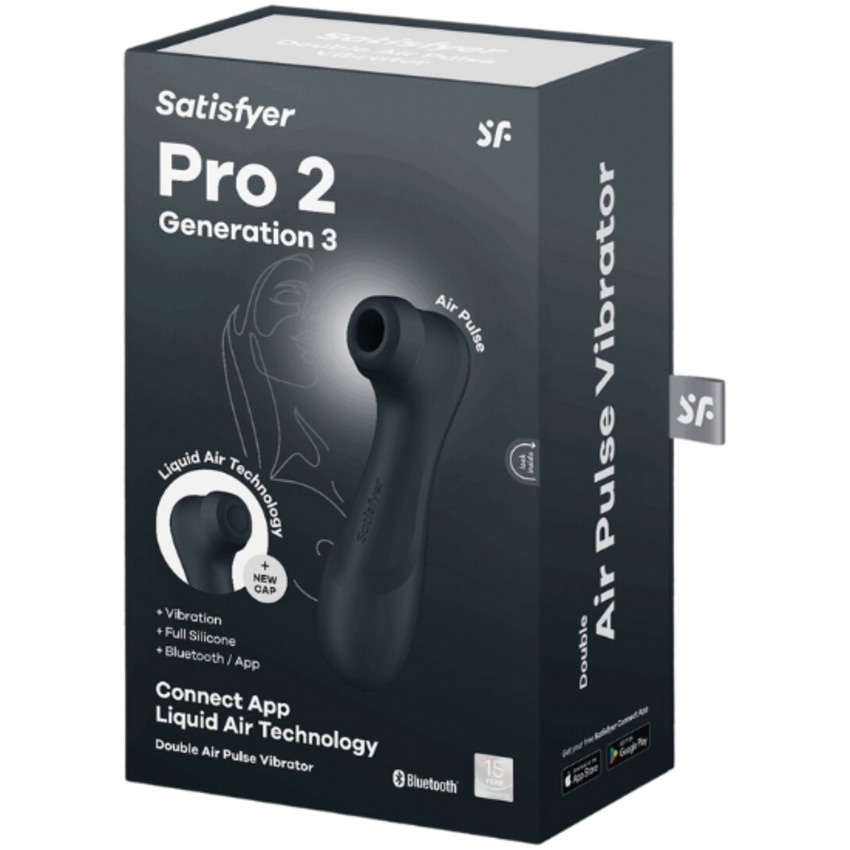 Satisfyer Satisfyer Pro 2 - Generation 3 App Controlled - Zwart