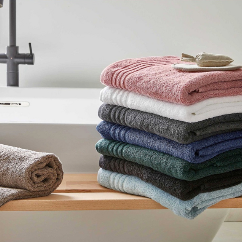 Byrklund Byrklund Badlaken 70x140 cm Zeeblauw