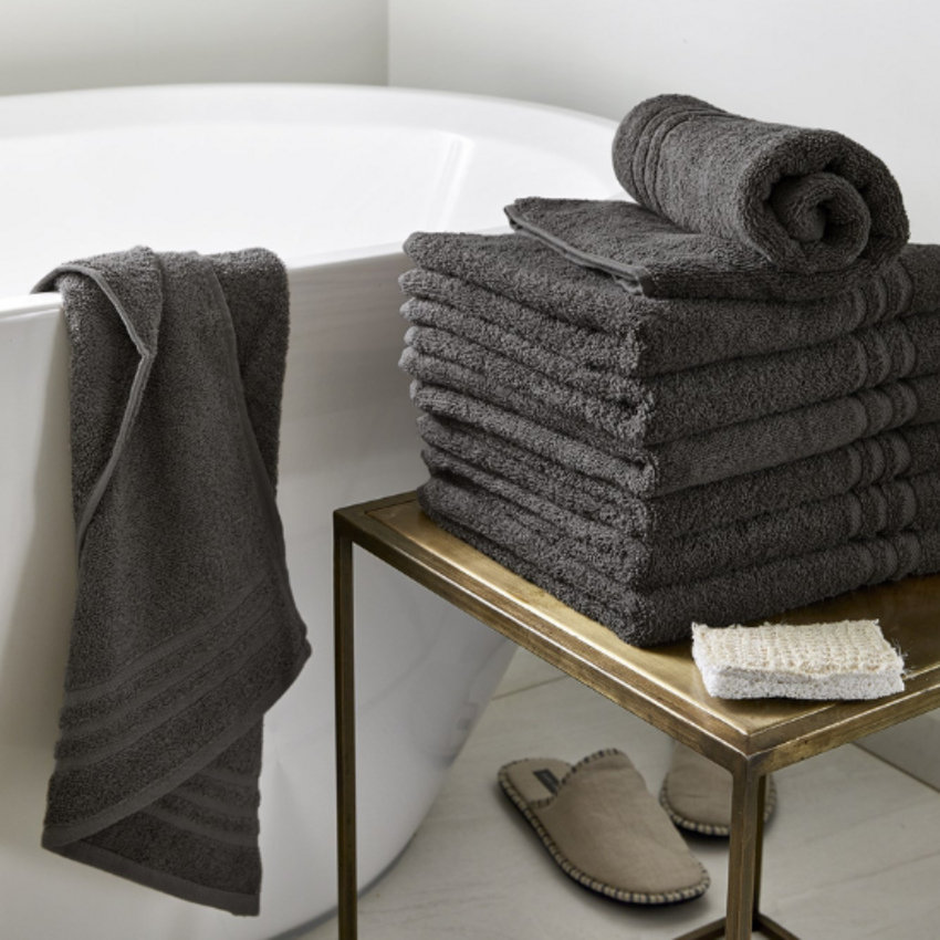 Byrklund Byrklund Badlaken 70x140 cm Antraciet