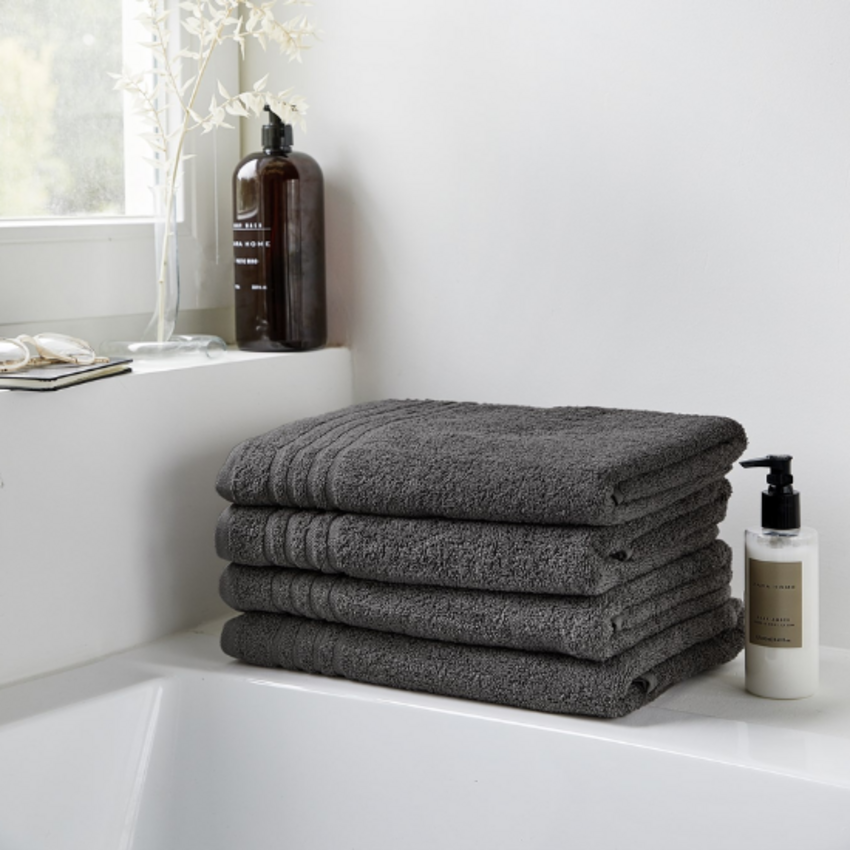 Byrklund Byrklund Badlaken 70x140 cm Antraciet