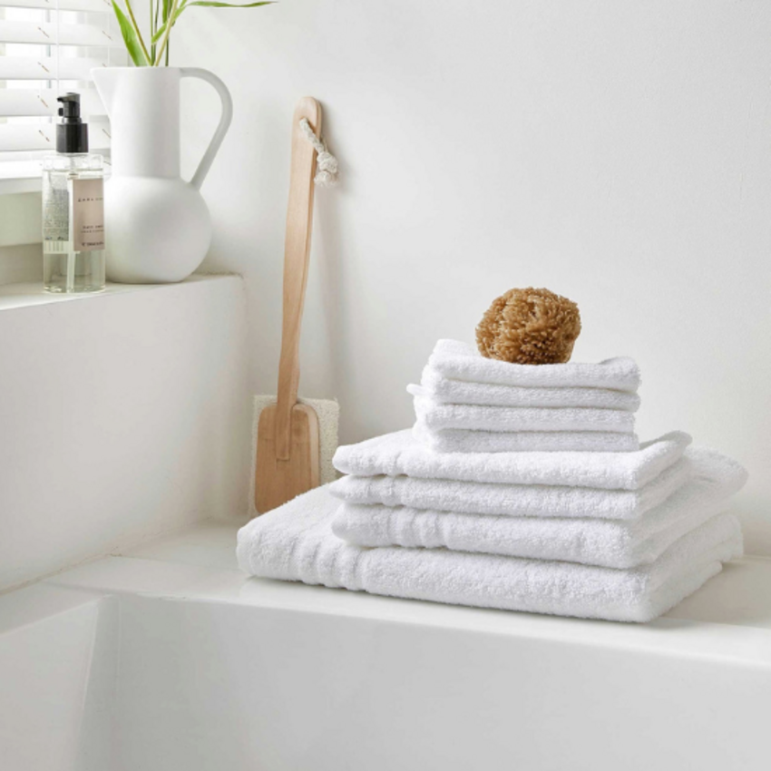 Byrklund Byrklund Gastendoekjes 30x50 cm Wit - 2 stuks