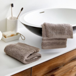 Byrklund Byrklund Gastendoekjes 30x50 cm Taupe - 2 stuks