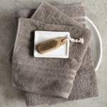 Byrklund Byrklund Gastendoekjes 30x50 cm Taupe - 2 stuks