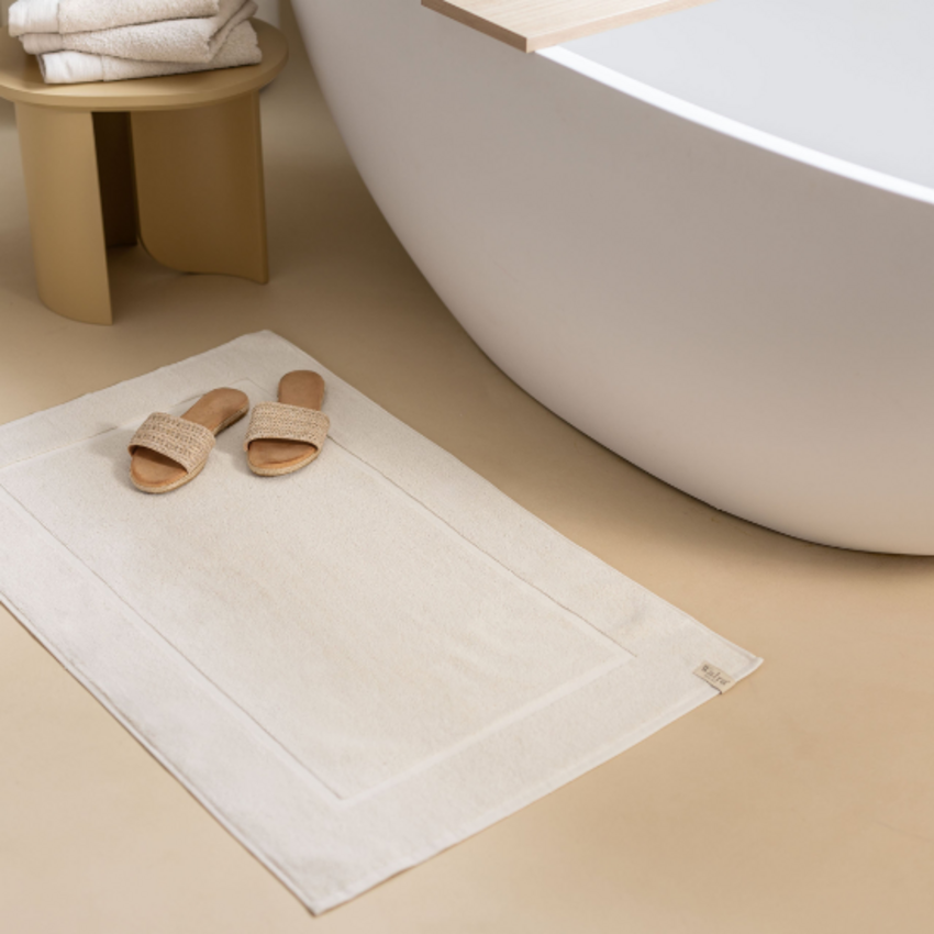 Walra Badmat Forever Beauty 60x100 cm Kiezel Grijs Walra Walra Badmat Forever Beauty 60x100 cm Kiezel Grijs