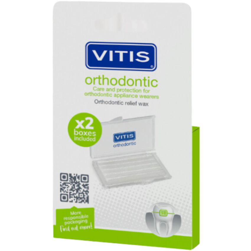 Vitis Vitis Orthodontic Kit - Mondwater + Tandpasta + Beugelwax