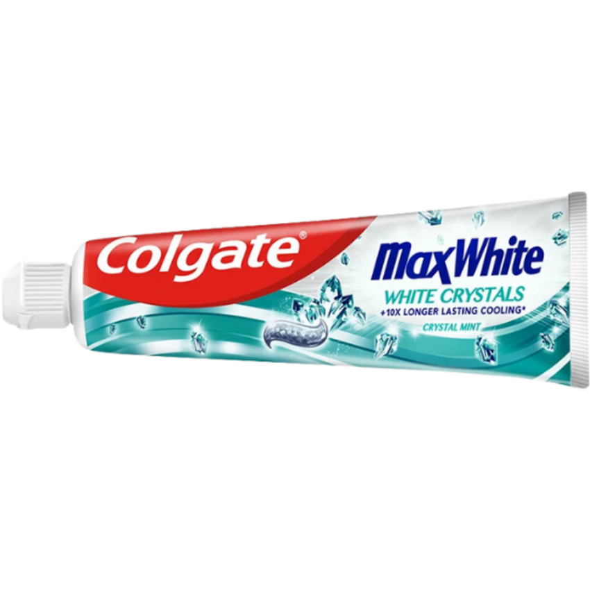 Colgate MaxWhite Whitening Crystals Tandpasta – 4 x 100 ml Colgate Colgate MaxWhite Whitening Crystals Tandpasta – 4 x 100 ml
