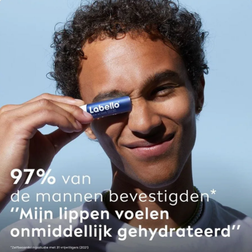 Labello Labello Active For Men SPF15 Lippenbalsem - 4,8g
