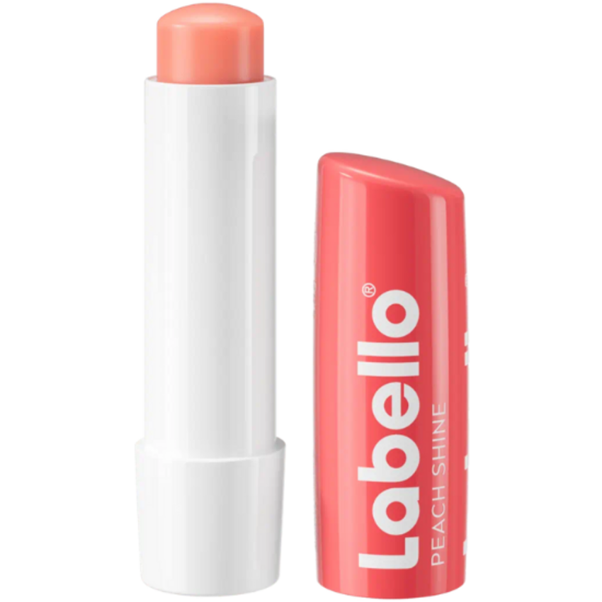 Labello Labello Peach Shine Lippenbalsem - 4,8 g