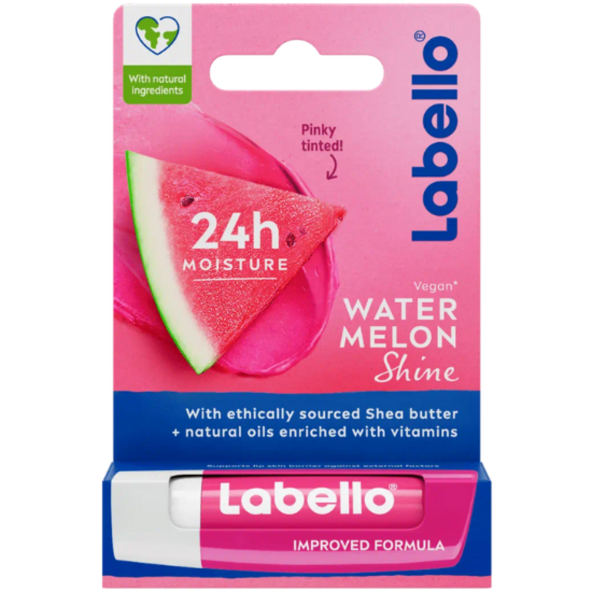 Labello Labello Watermelon Shine Lippenbalsem - 4,8g