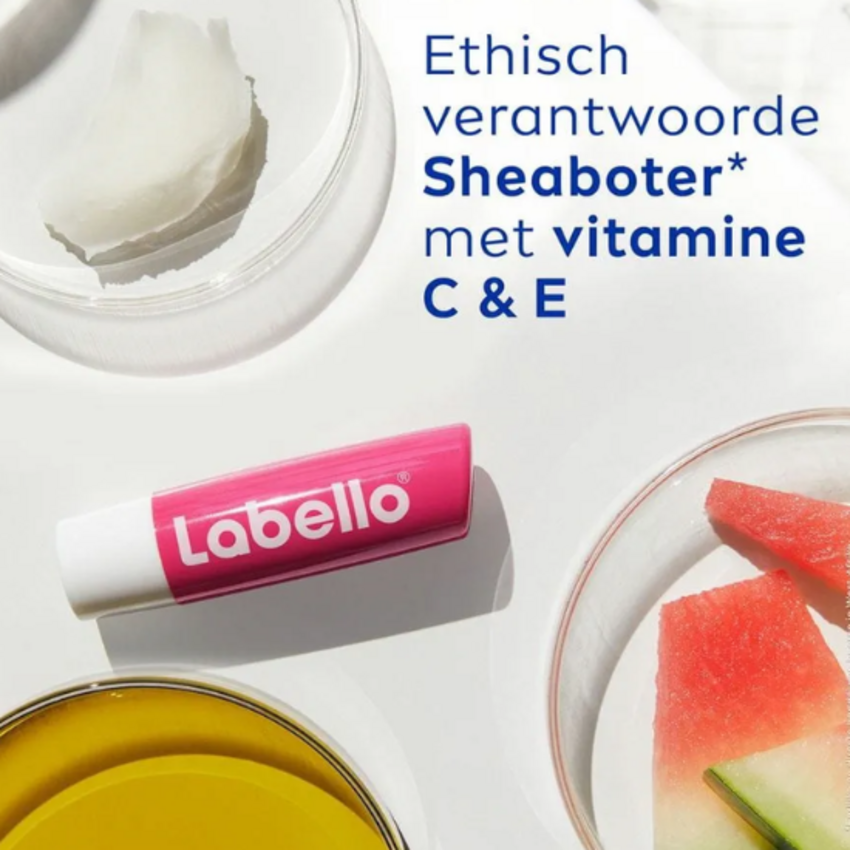 Labello Labello Watermelon Shine Lippenbalsem - 4,8g