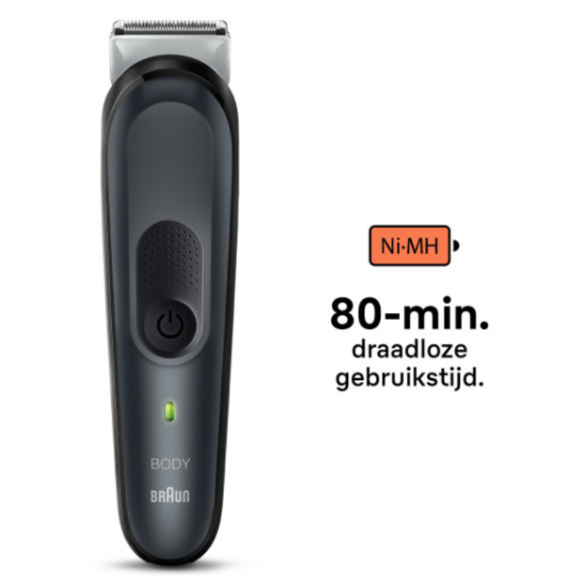 Braun Braun Series 3 BG3350 Bodygroomer - Het Hele Lichaam - Zwart