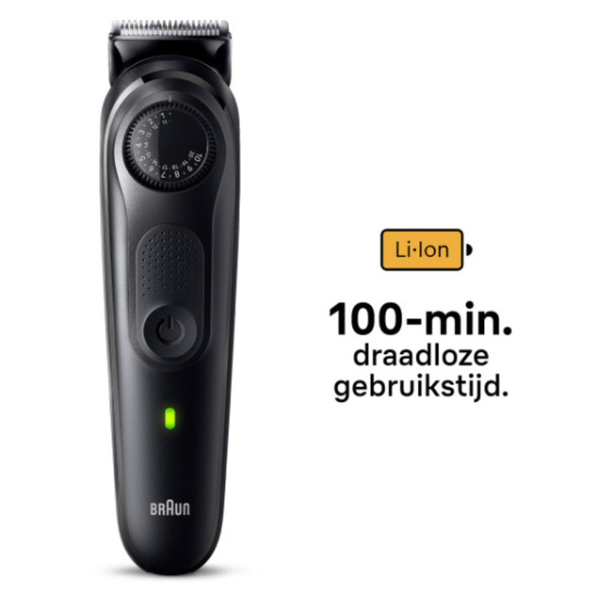 Braun Braun Series 5 BT5420 Baardtrimmer - met 5 Stylingtools - Zwart