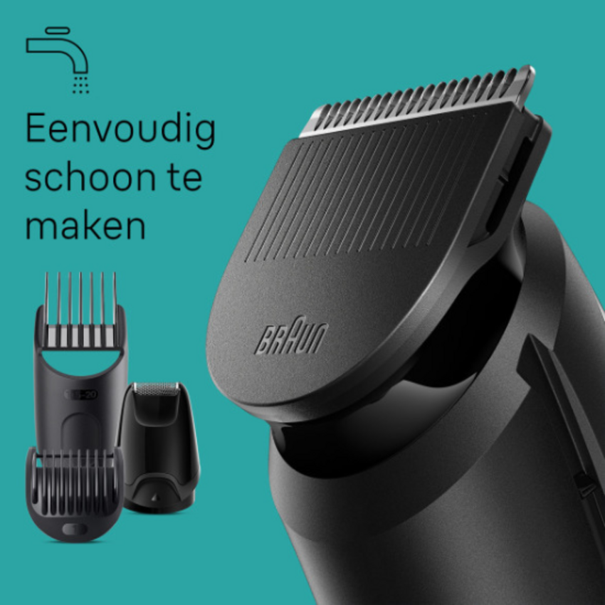Braun Braun Series 3 MGK3410 6-in-1 Multi Trimmer - voor Baard en Haar - Zwart