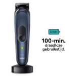 Braun Series 7 MGK7421 AutoSense 10-in-1 Multi-Trimmer - Baard, Lichaam en Haar - Blauw Braun Braun Series 7 MGK7421 AutoSense 10-in-1 Multi-Trimmer - Baard, Lichaam en Haar - Blauw