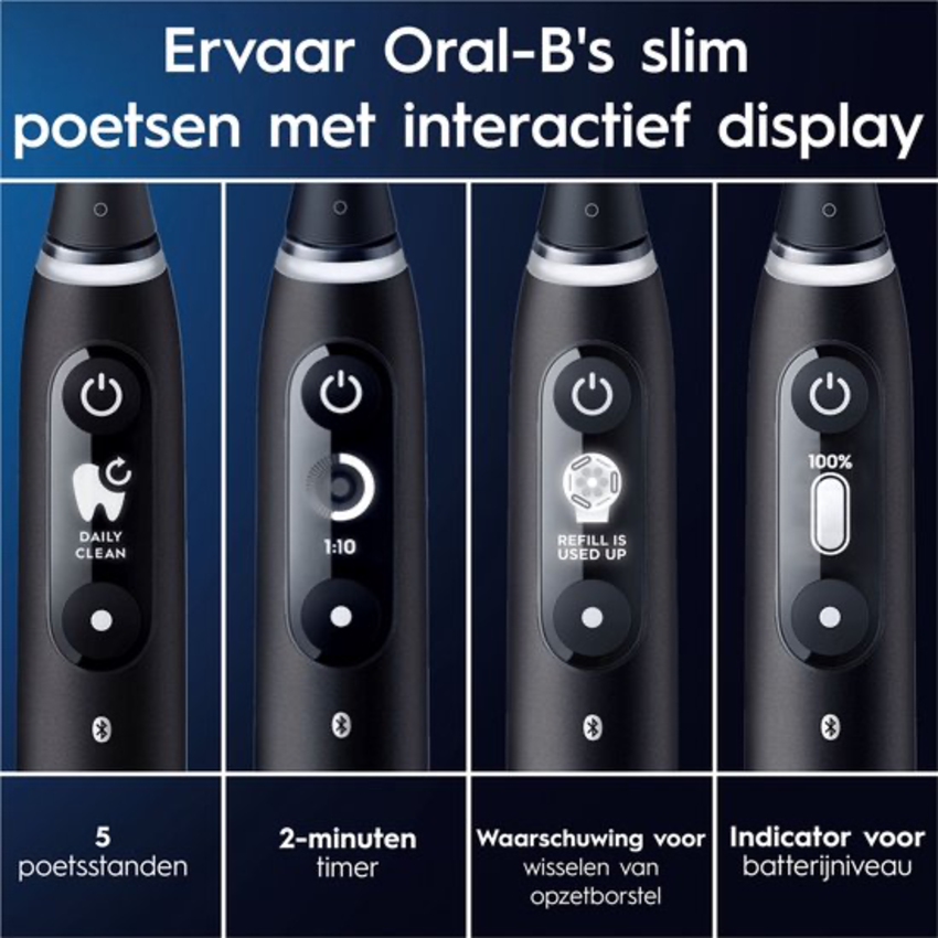 Oral-B Oral-B iO Series 6N Black Lava Elektrische Tandenborstel