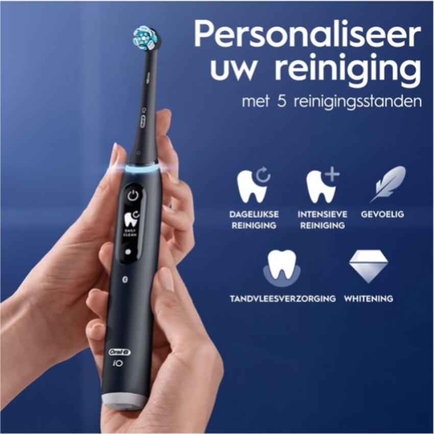 Oral-B Oral-B iO Series 6N Black Lava Elektrische Tandenborstel