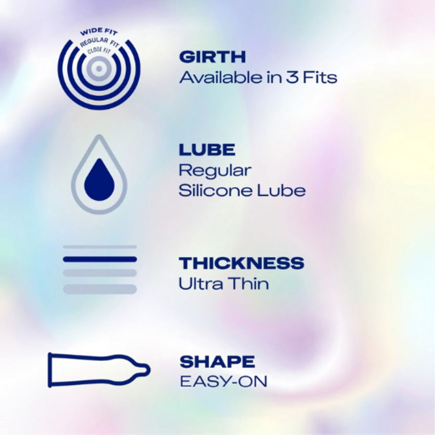 Durex Durex Invisible Regular Fit Condooms - 10 stuks