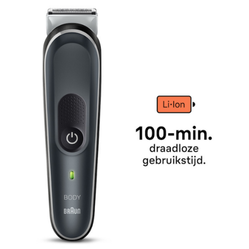 Braun Braun Series 5 BG5340 Bodygroomer - Het Hele Lichaam - Zwart