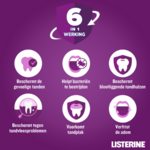 Listerine Listerine Total Care 6-in-1 Tandbescherming Mondwater - 6 x 500 ml