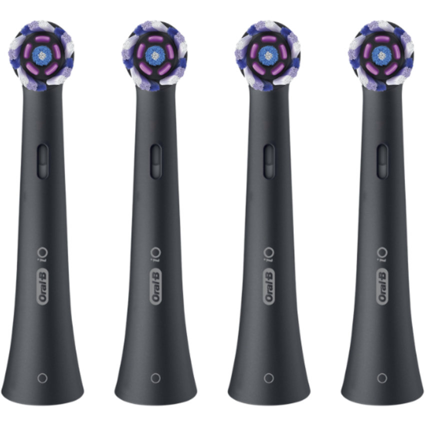 Oral-B Oral-B iO Radiant White opzetborstels - Black - 4 stuks