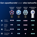 Oral-B Oral-B iO Radiant White opzetborstels - Black - 4 stuks