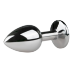 Easytoys EasyToys Metalen Buttplug - Zilver/Roze - S
