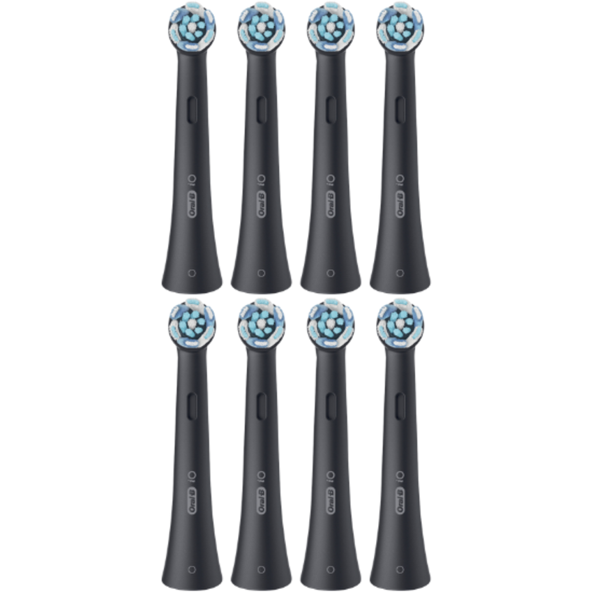 Oral-B Oral-B iO Ultimate Clean Black Opzetborstels - 8 stuks