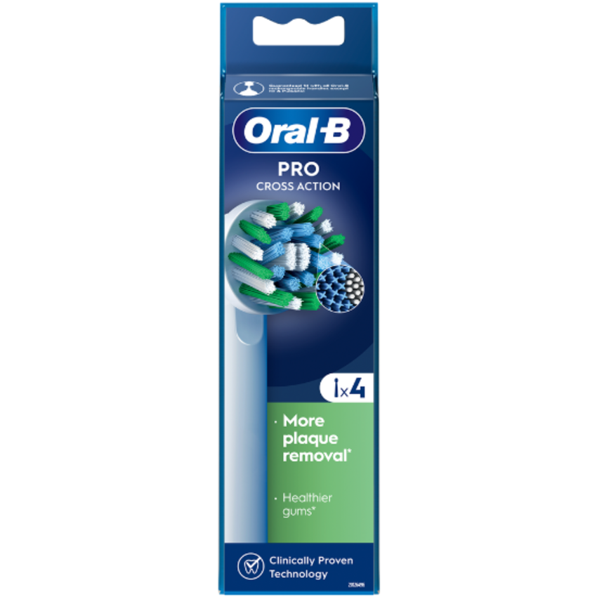 Oral-B Oral-B PRO Cross Action opzetborstels - 4 stuks