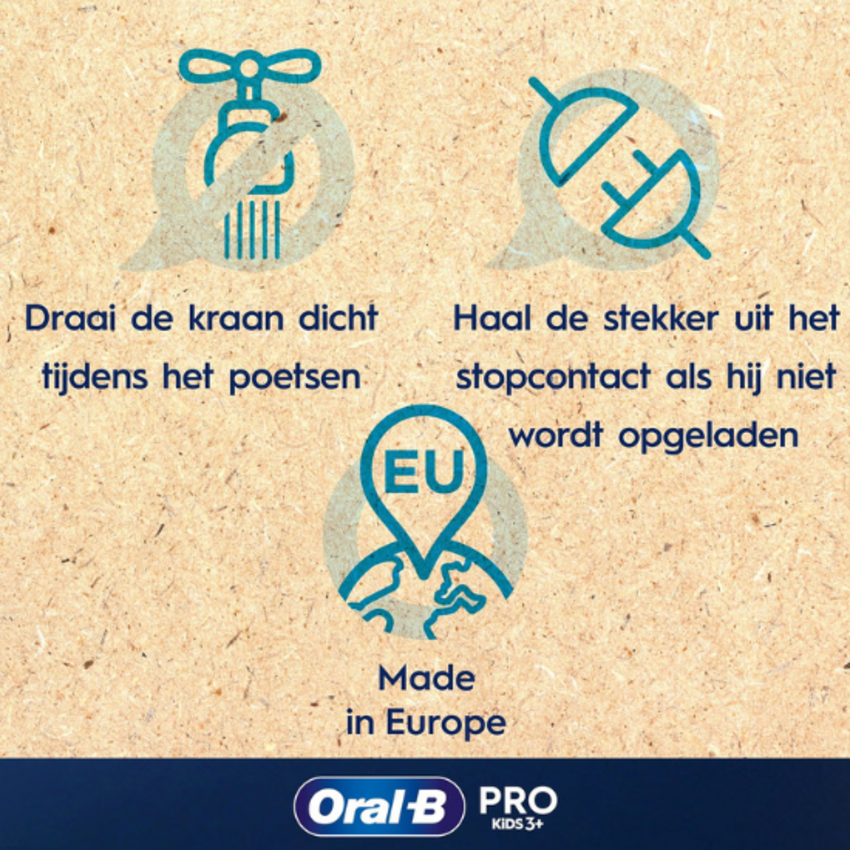 Oral-B Oral-B PRO Kids 3+ Frozen Elektrische Tandenborstel + Reisetui